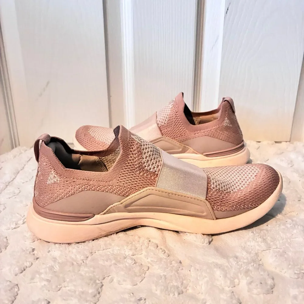 Free People APL Techloom Bliss Sneakers Beachwood Rose Dust Size 7.5